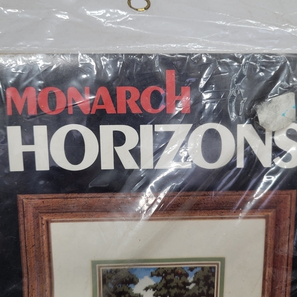 Vtg MONARCH HORIZONS The Waterfall Needlepoint Kit Persian Wool / NOS 1979‎ - Picture 4 of 9